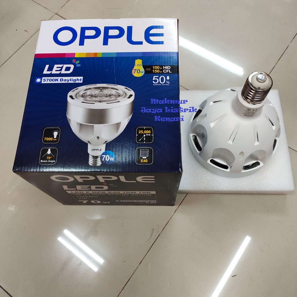 OPPLE LED Performer HPB (High Power Bulb) 70 Watt 70W 5700K Industri