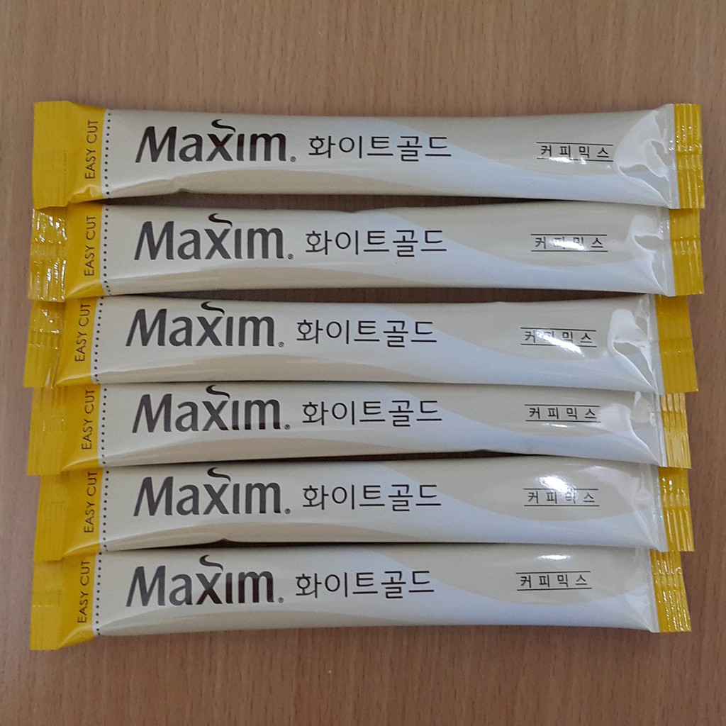 

Maxim White Gold Coffee Sachet