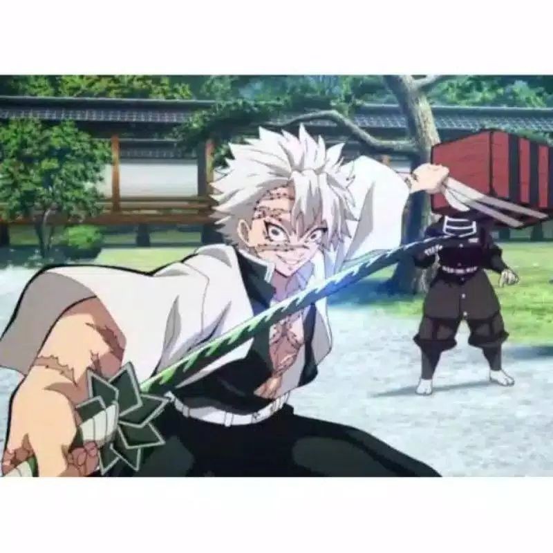 PEDANG KAYU COSPLAY ANIME SANEMI KIMETSU YAIBA