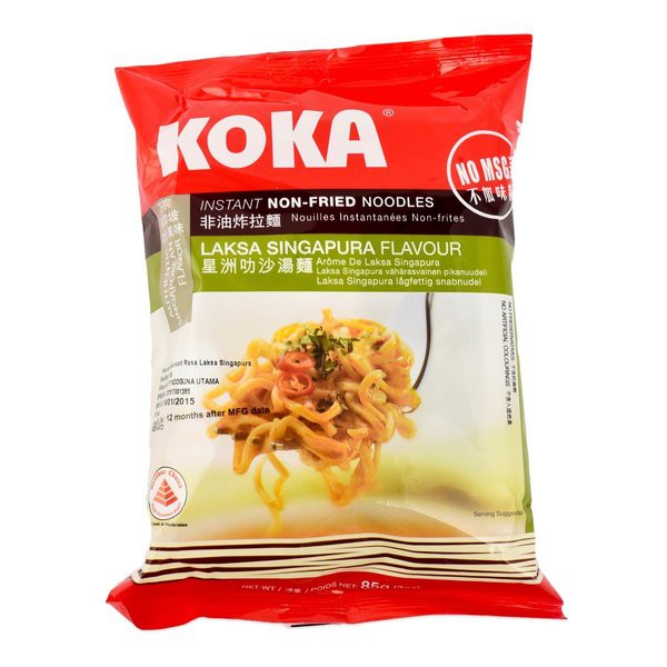 

KOKA Singapore Laksa Instant Non Fried Noodle 85gr