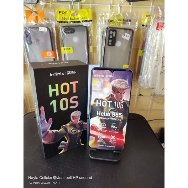 Infinix HOT 10S 4/64GB second like new