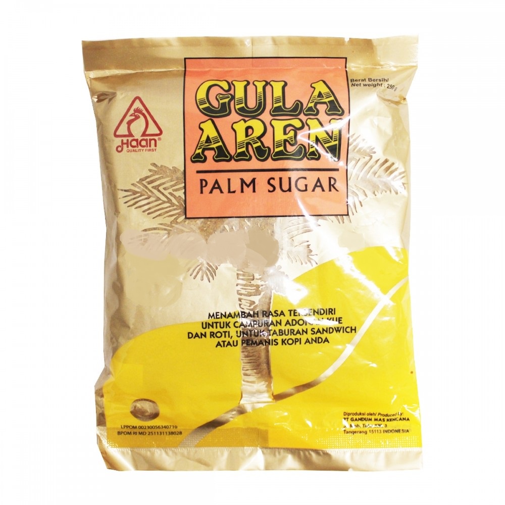 HAAN Palm Sugar 250 gr Gula Aren Bubuk