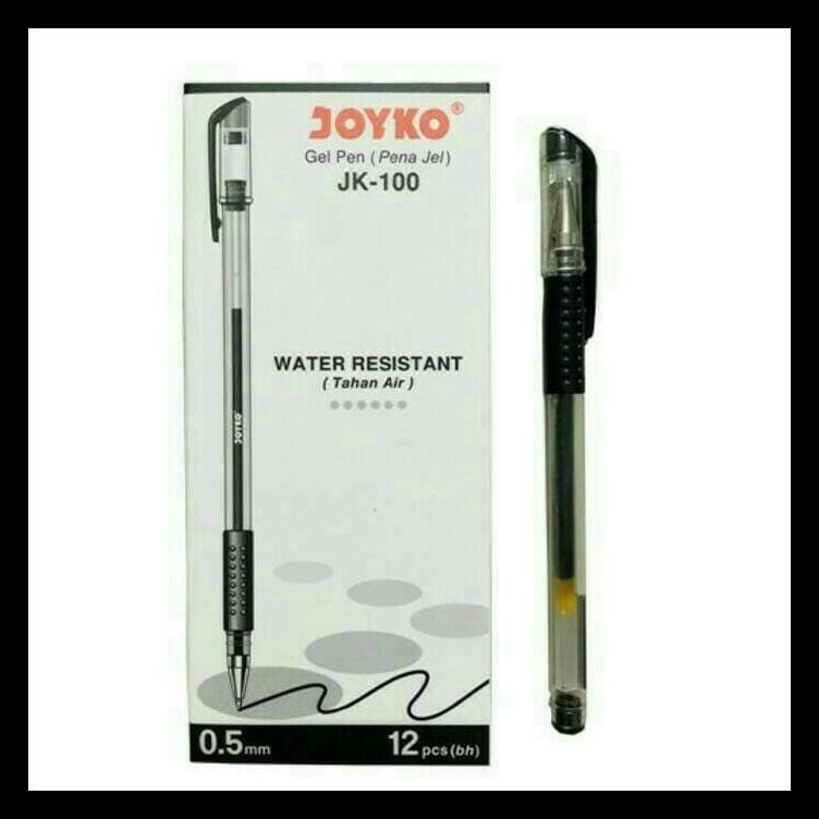

Pen / Pulpen / Ballpoint Hitam Joyko Jk 100 Grosir Termurah - Hitam Bermutu