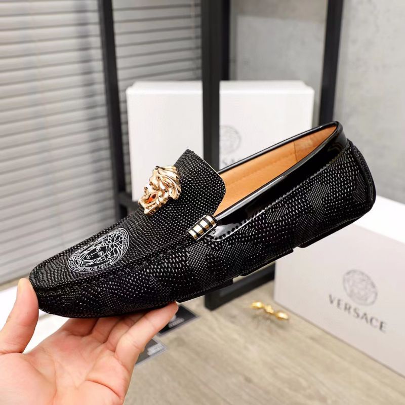 Sepatu pria loafer vers4ce mirror quality men shoes slip on cowok