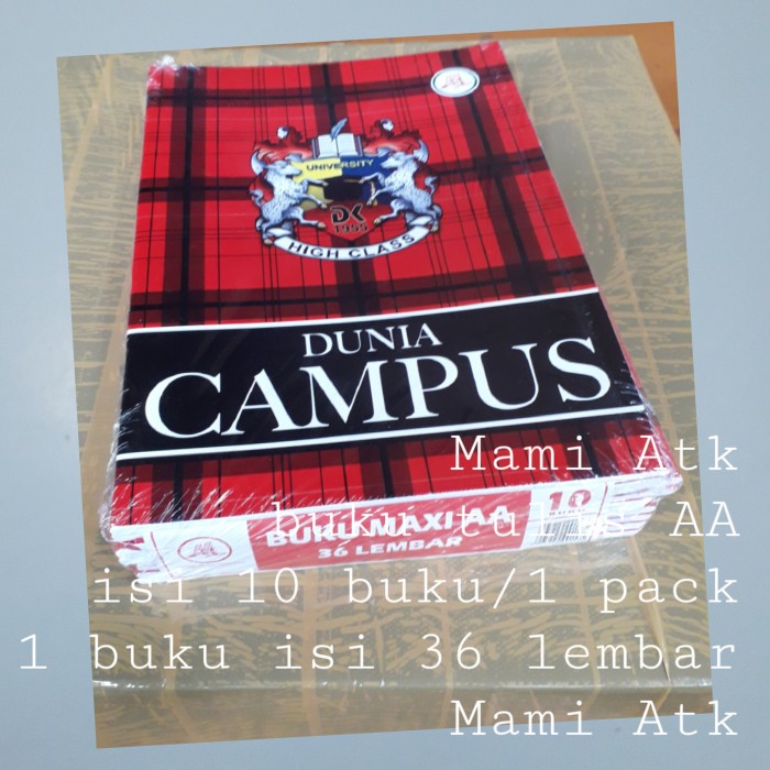 

Buruan Buku Tulis Maxi Campus Isi 36 Lembar. Diskon