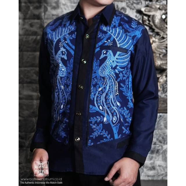 BATIK KERTABUMI JOGJAKARTA KODE INDIGO PHOENIX