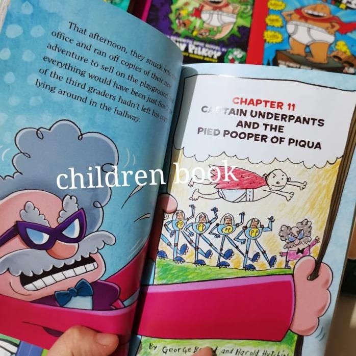 

CAPTAIN UNDERPANTS FULL COLOR FANCY PAPER