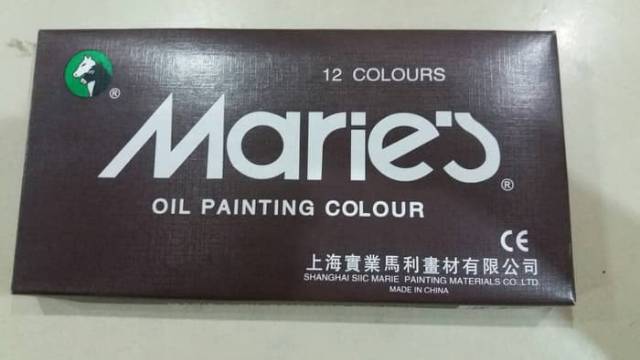 

Cat Minyak / Oil Colour MARIES