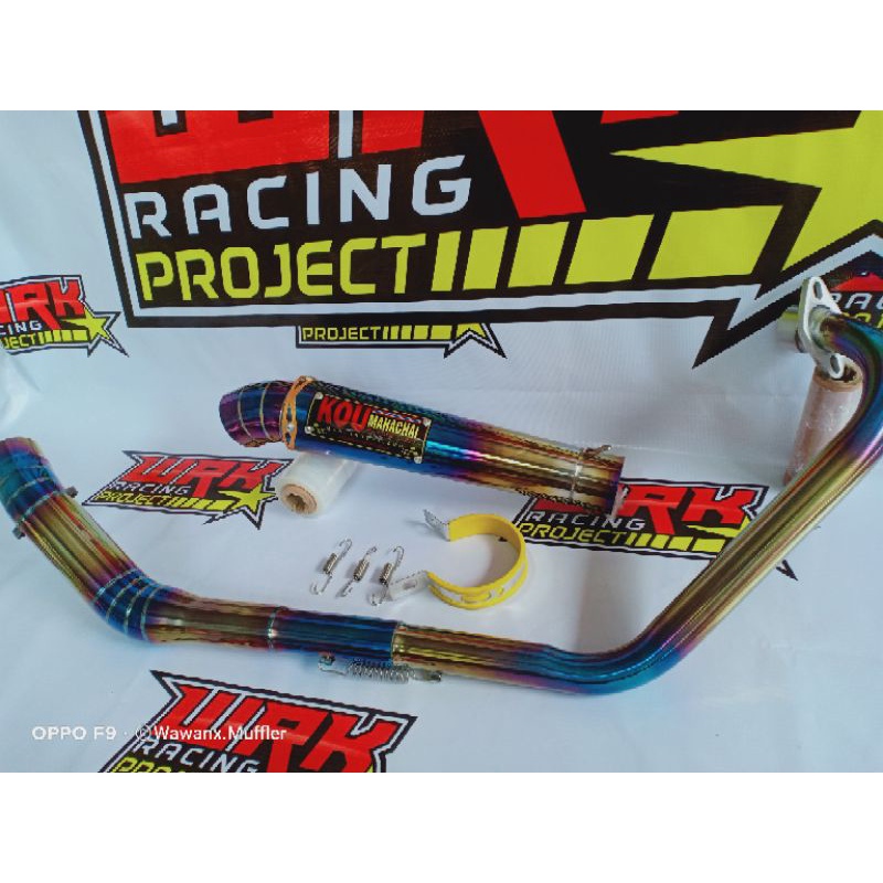 Knalpot KOU MAHACHAI , BUAT Vixion, Satria FU,CB150R,Sonic,R15,,CBR,GSX, Jupiter, tiger,Mp,scorpio,dlll-2