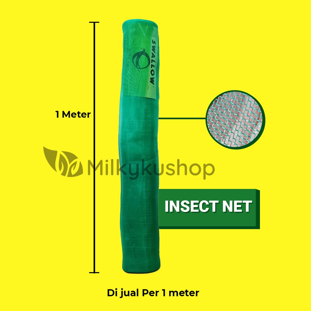 INSECT NET SWALLOW LEBAR 1 METER JUAL PER 1 METER KASA NYAMUK