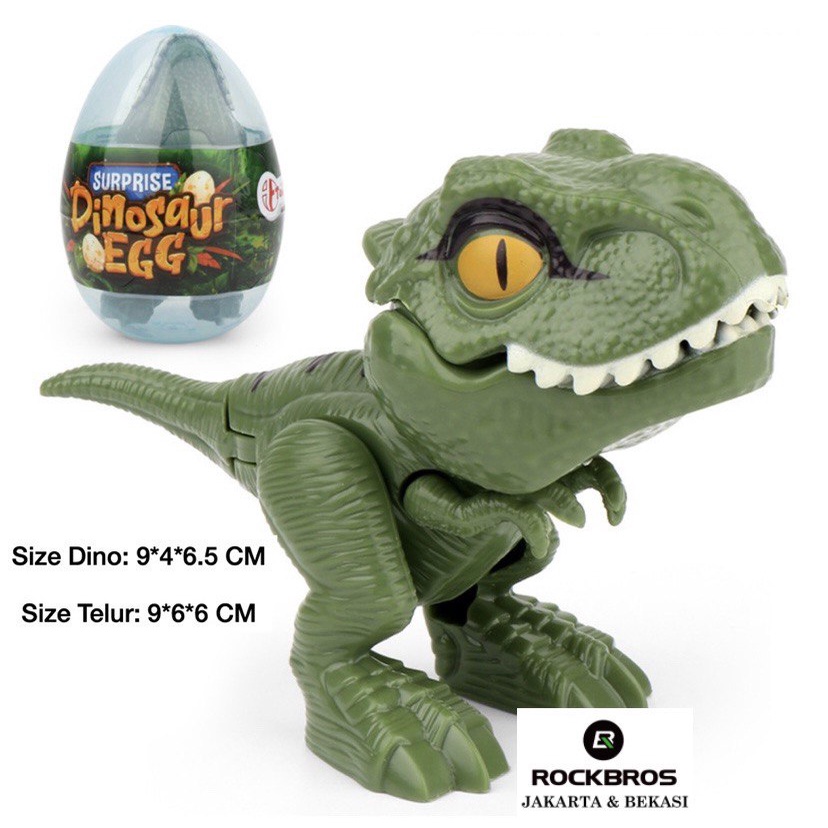 Mini Surprise Dinosaur Egg Mainan Hewan Telur Dino Dinosaurus New Fidget Toys Anak Figure