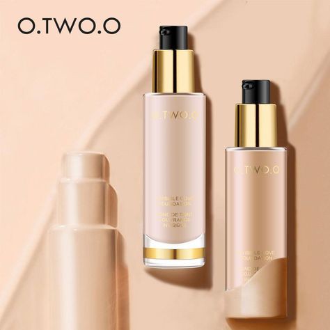 (READY &amp; ORI) O.Two.O Otwoo Foundation Invisible Cover Foundation Pemutih Wajah 9983