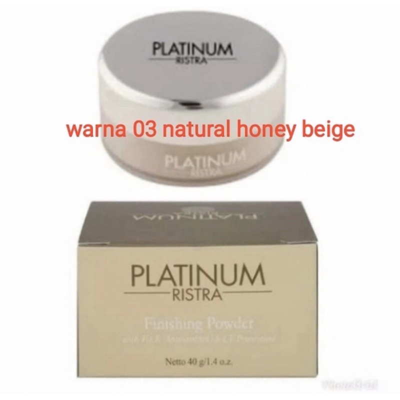 Ristra Platinum Finishing Powder preloved