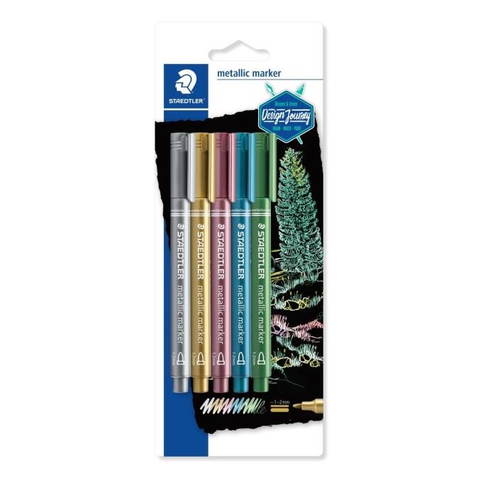 

Staedtler Metallic Marker - Set 5 pcs