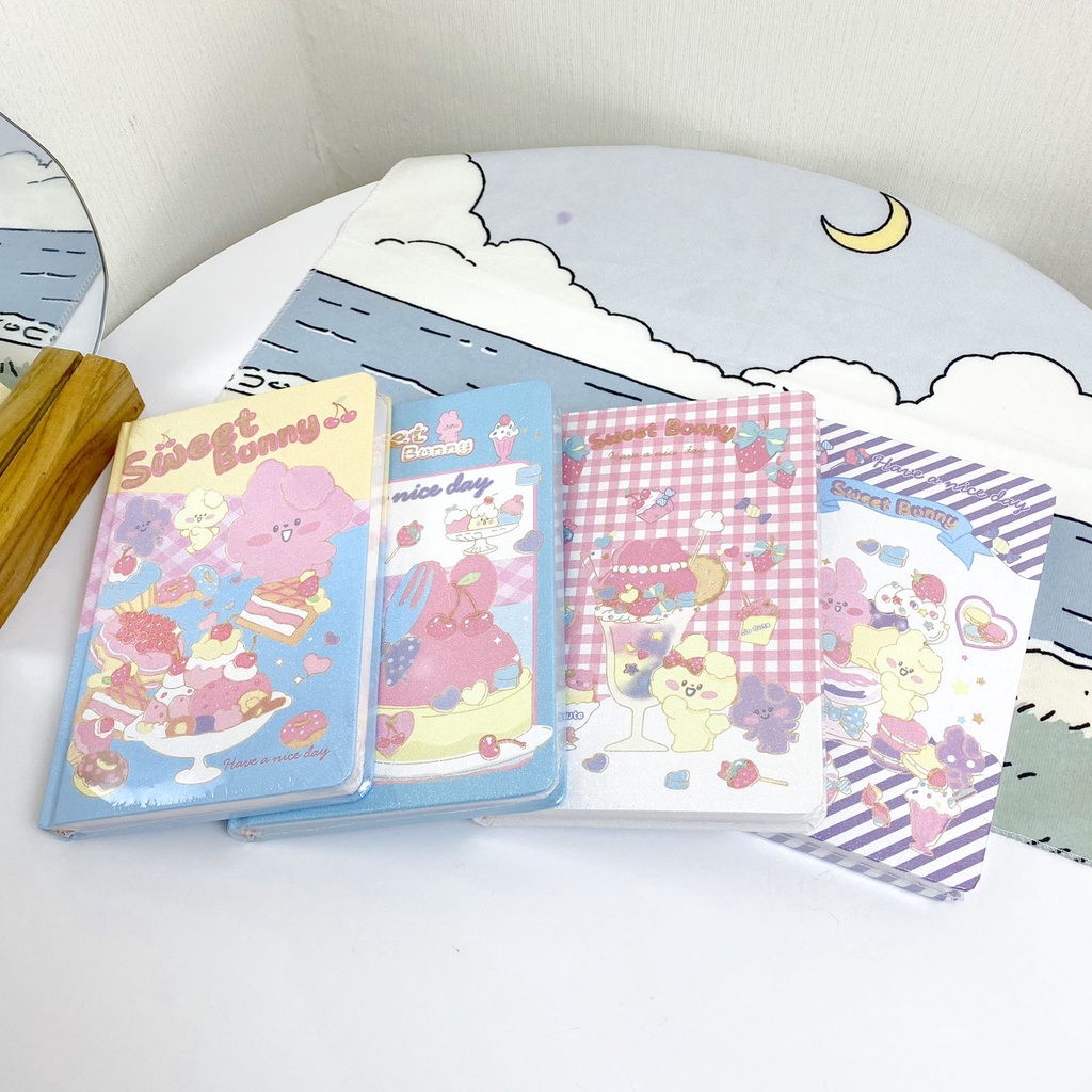 

NOTEBOOK SWEET BUNNY / BUKU DIARY A5 SWEET BUNNY KERTAS FULL COLOR BERGAMBAR SETIAP HALAMAN NOTEBOOK TERJANGAKAU COD