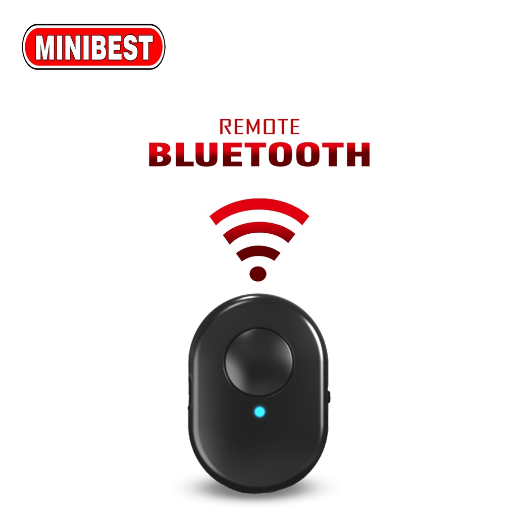 REMOTE BLUETOOTH REMOTE SHUTTER KAMERA / REMOTE SELFIE / REMOTE FOTO HP REMOT