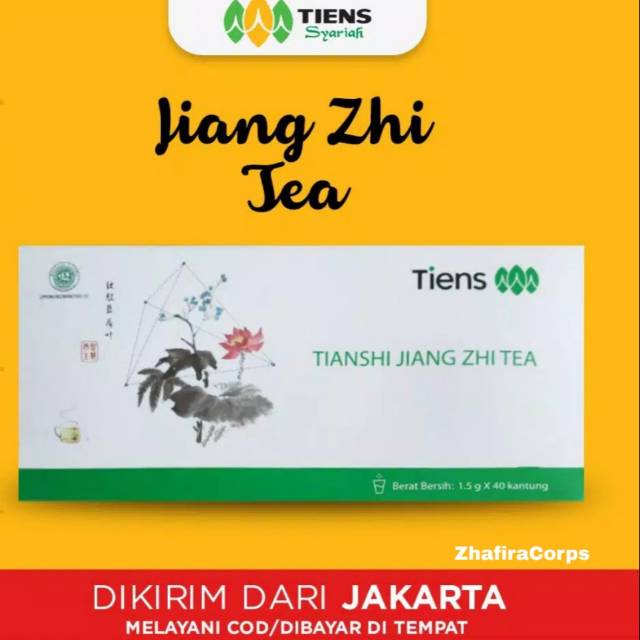 

Jiang Zhi Tea Tiens - Teh Hijau Peluntur Lemak Kolesterol