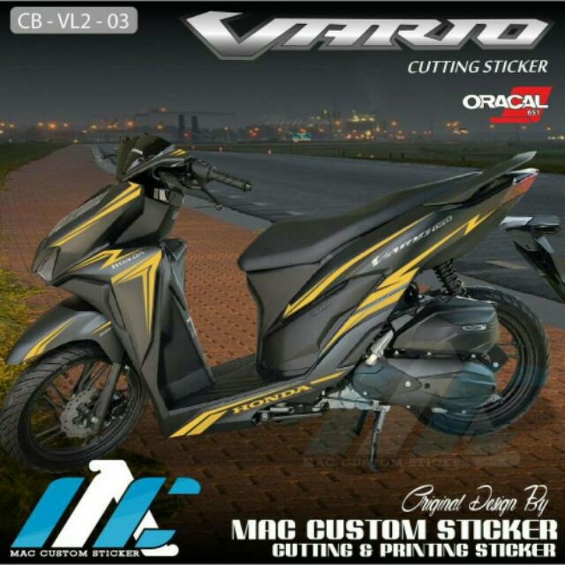NEW ARRIVAL Cutiing Sticker Motor Vario 125 - 150 Terbaru 2021
