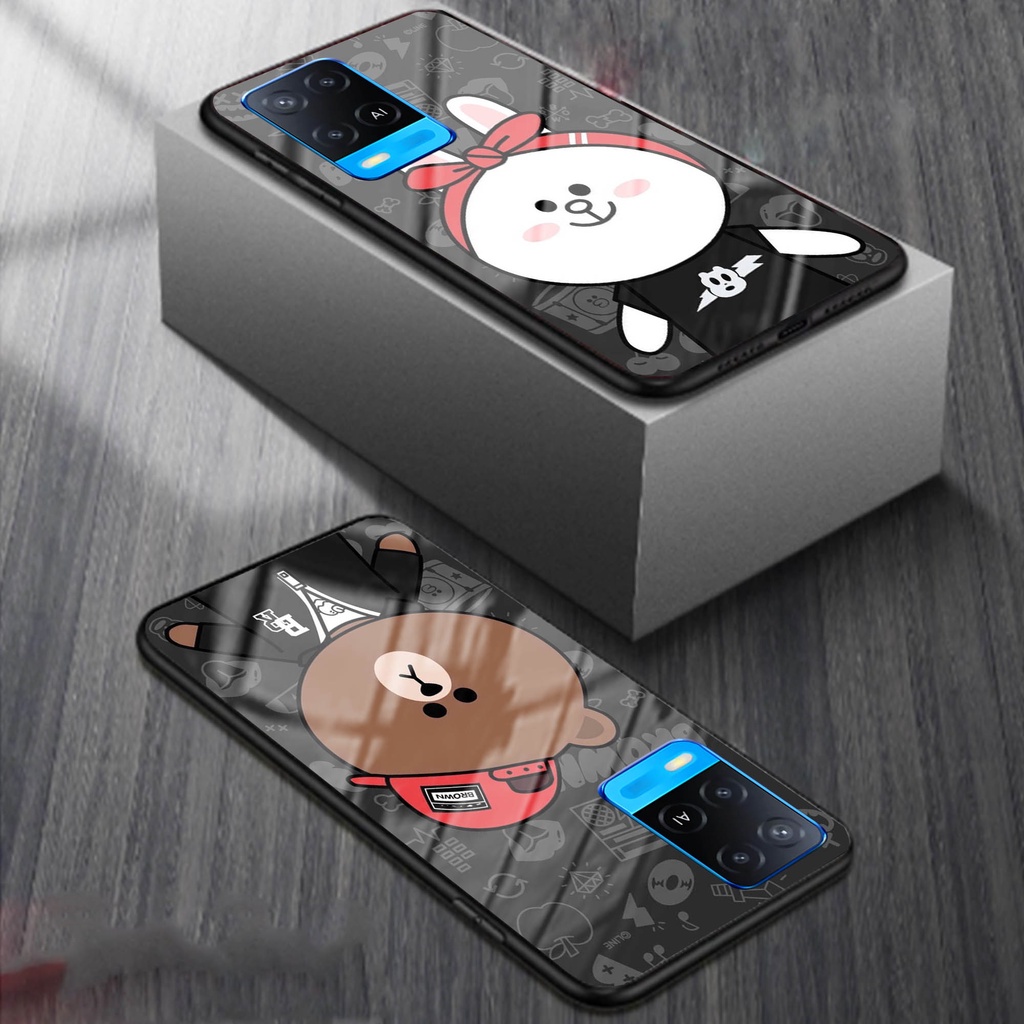 Case Kilau Glossy For Oppo A54 [SK 04] | case Lucu | Case A54 | Casing Hp A54| Casing Hp A54 | Kesin