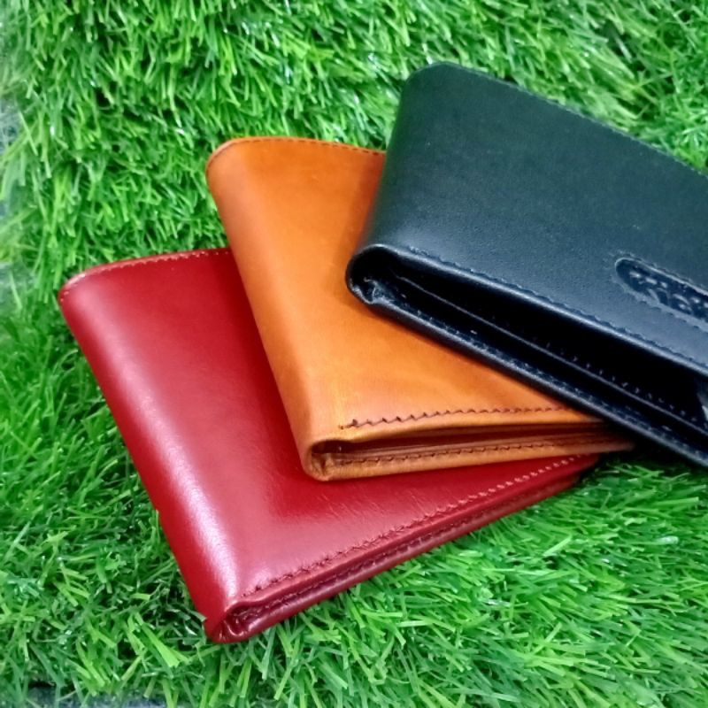 DOMPET KULIT SAPI ASLI KULIT PRIA KULIT LIPAT KULIT PREMIUM