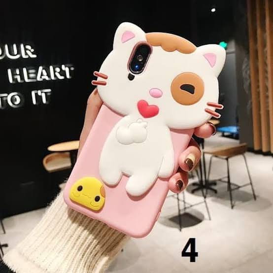 SOFT CASE KARAKTER MIMI CAT LOVE 3D VIVO V11i V5 V11 PRO Y19 V15 PRO