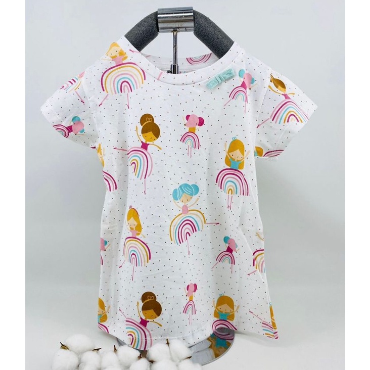 Kaos Anak Perempuan Print Tee Loopie Kids