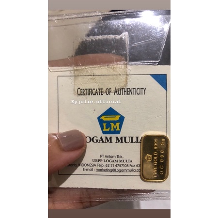LM Logam Mulia 5 gram gr Original | Retro Harga Termurah