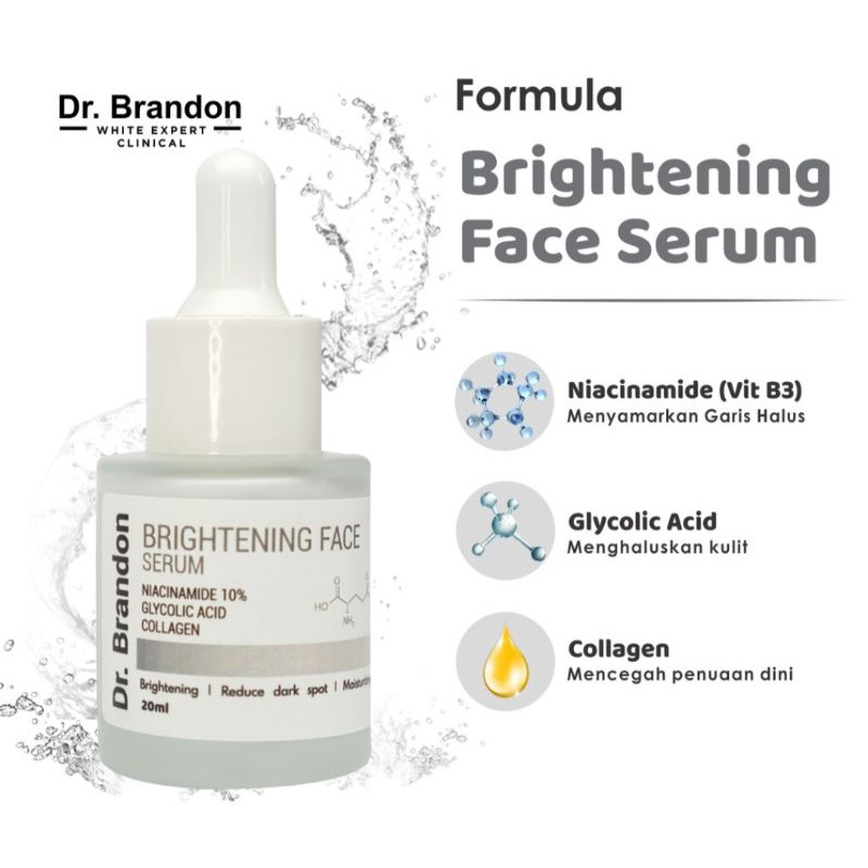 Serum Dr.Brandon Brightening Face Serum Niacinamide 10%