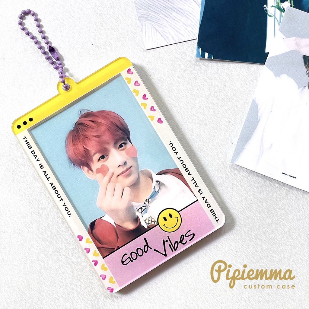 Acrylic photocard PC holder Tempat Foto Akrilik Kpop