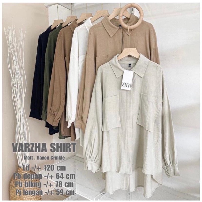 MGC VARZHA SHIRT CRINKLE