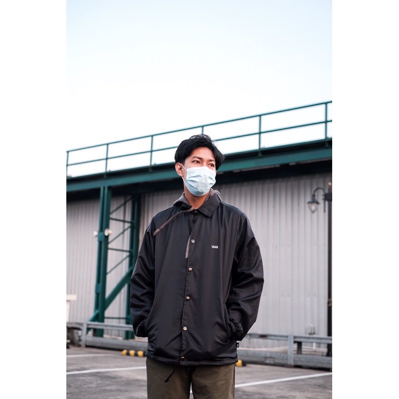 VANS JACKET COACH BLACK