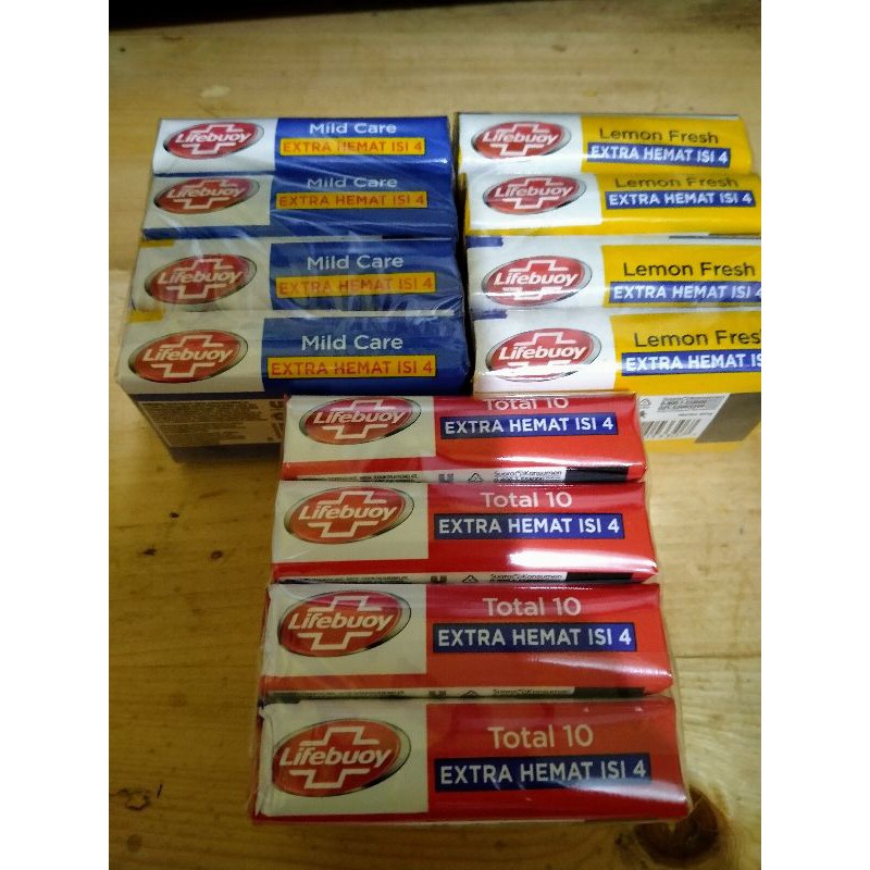 LIFEBUOY SABUN MANDI BATANG PAKET ISI 1PCS/4PCS