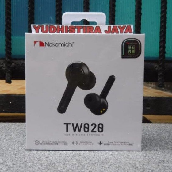 Nakamichi TW020 Earphone Bluetooth Original