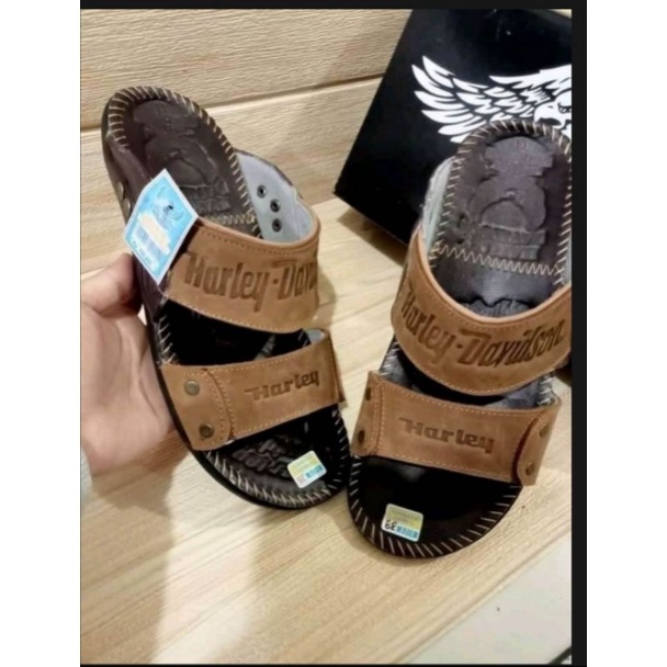 Sandal pria kulit original/sandal.pria kulit asli./sandal.pria dewasa.
