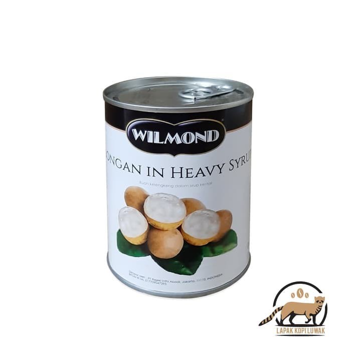 

Wilmond Longan In Heavy Syrup Canned Minuman Buah lengkeng Kaleng 565g