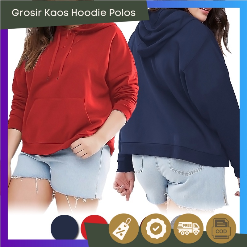 HOODIE PRIA WANITA - POLOSQU HOODIE OVERSIZE - ATASAN PRIA WANITA - HOODIE FLEECE - KOREAN STYLE