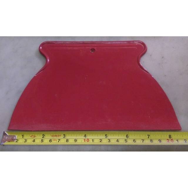 KAPE PVC LEBAR 20 CM / SCRAP PLASTIK SCRAPPER ALAT DEMPUL KOMPON 9"