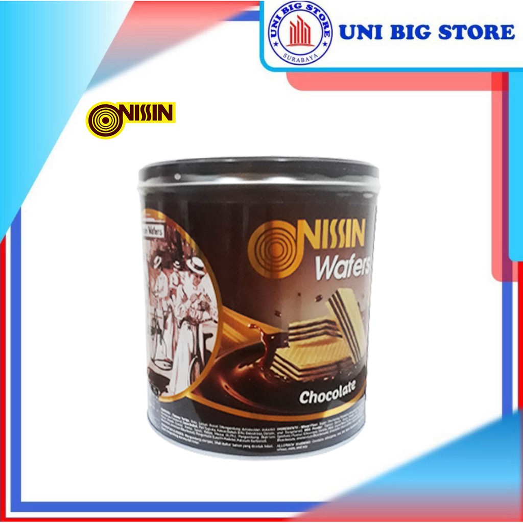 

Nissin Wafer Coklat 570 gram Wafers Chocolate Kaleng