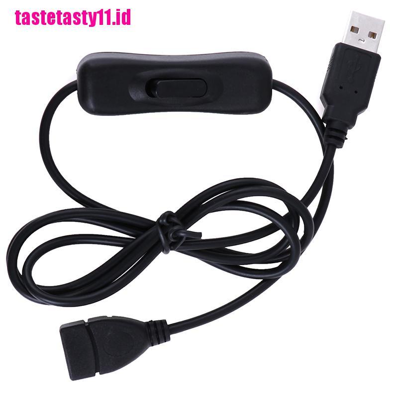 (TTID) Kabel Data / Charger usb male Ke female Panjang 1M power