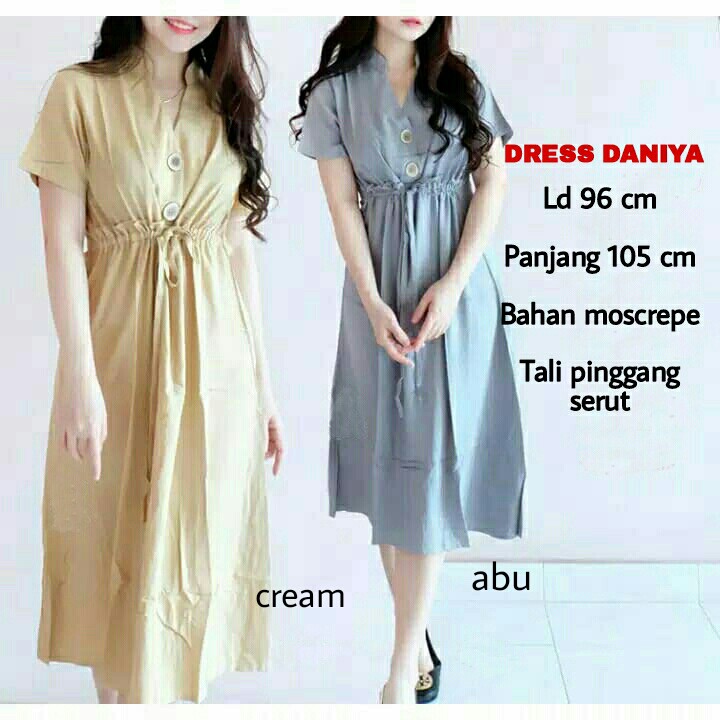 DRESS DANIYA / DRESS BUSUI / DRESS MOSCREPE