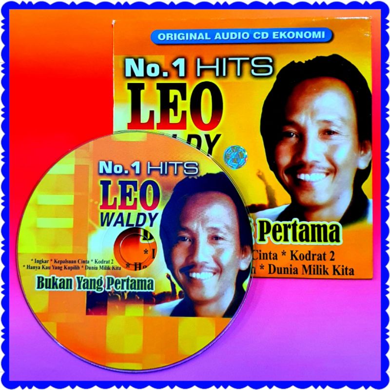 ORIGINAL KASET CD AUDIO MUSIK DANGDUT LEO WALDY ALBUM SONGS TERLARIS - COMPACT DISC LAGU DANGDUT TER