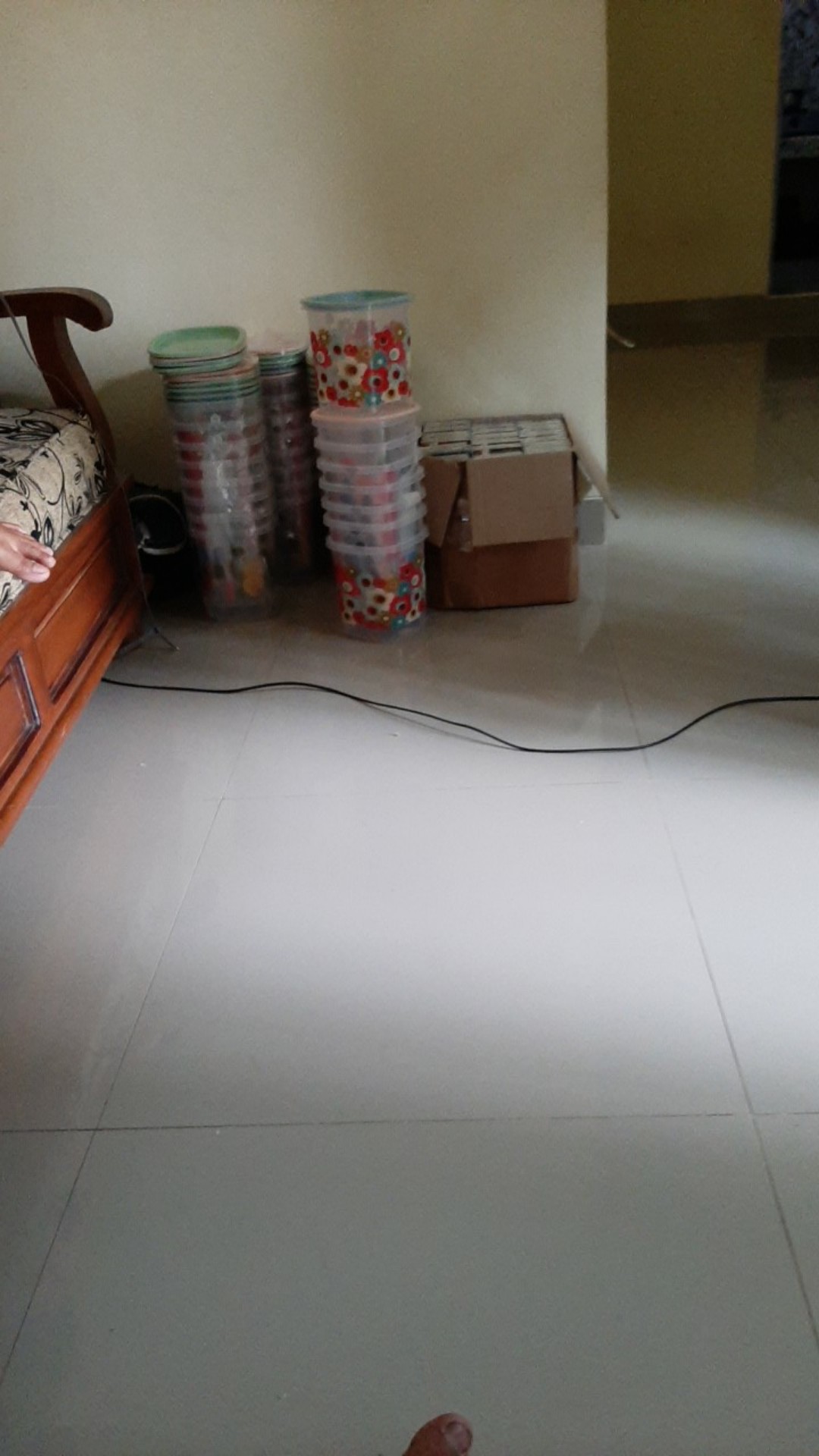 Toples Kue Scotia 5624f Green Leaf 3.5 Liter