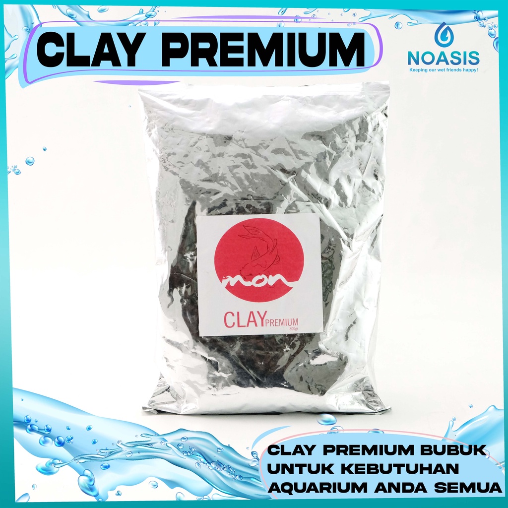 CLAY PREMIUM / MINERAL PENJERNIH KOI / BAKTERI STARTER KOLAM