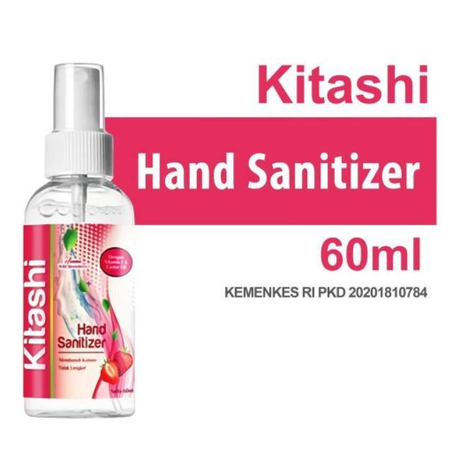 Kitashi Hand Sanitizer Antiseptik Spray 60 ml