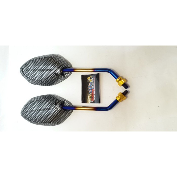 Spion Twotone carbon karbon Honda beat karbu beat fi beat street beat Esp - Kanjeng Raden Variasi