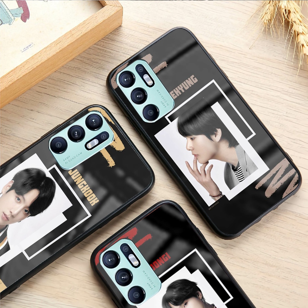 Case Kilau Glossy For Oppo Reno 6 4G 5G [SK 21] | Case Lucu | Case Hp Reno 6 4G | Casing Reno 6 5G| 