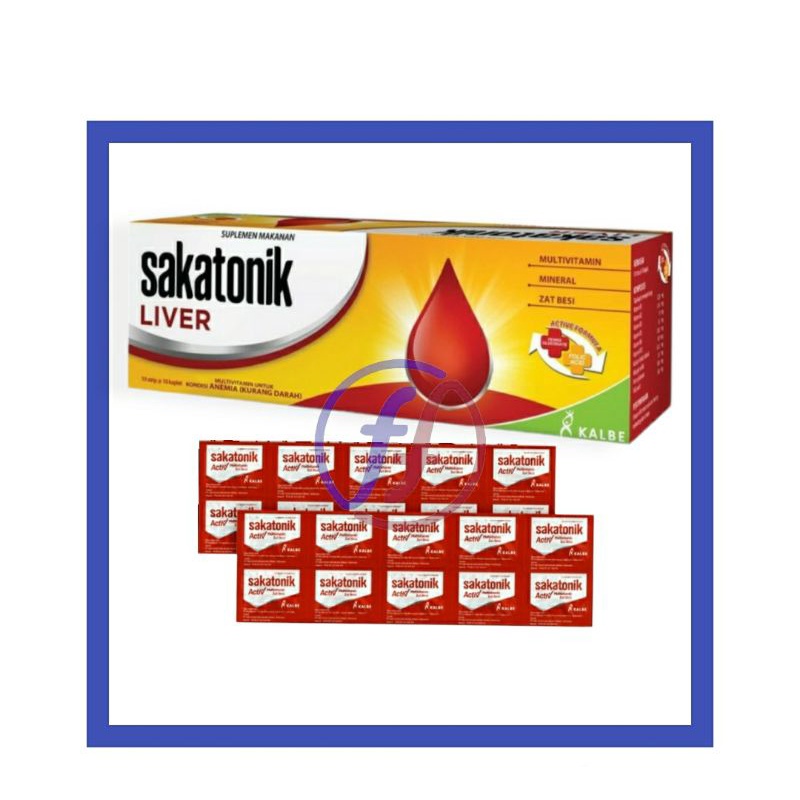 SAKATONIK LIVER/ACTIV 10 TABLET