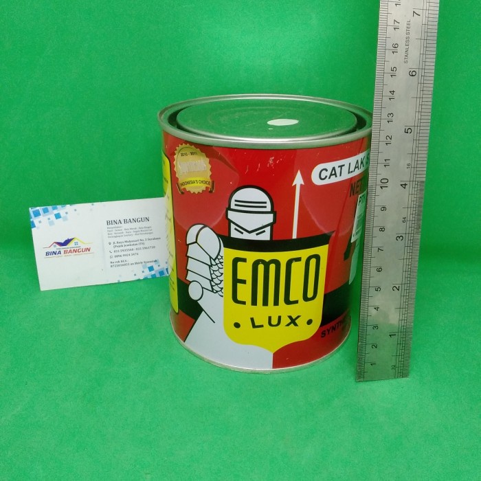 Cat Kayu dan Besi Emco 80 Abu - Abu 1 Kg