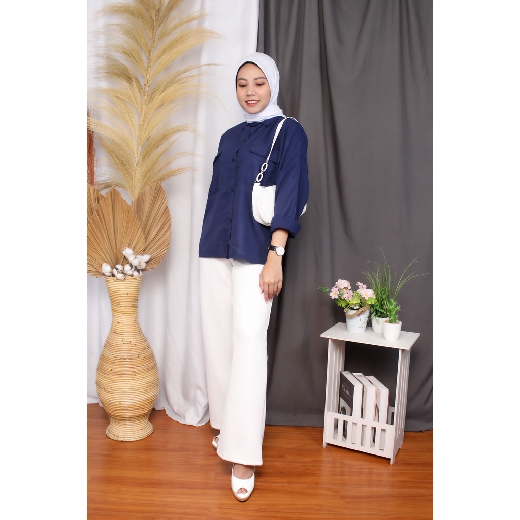 RX Fashion - Saha Top // Kemeja Wanita -R3