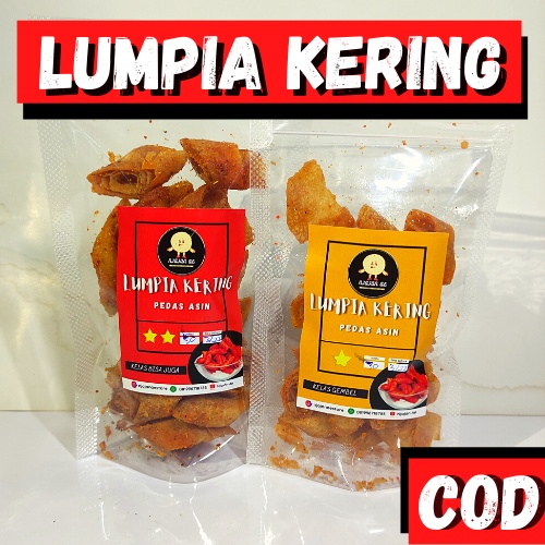 

( PROMO!! ) LUMPIA KERING PEDAS / CEMILAN PEDAS ( 30gram - 50gram )